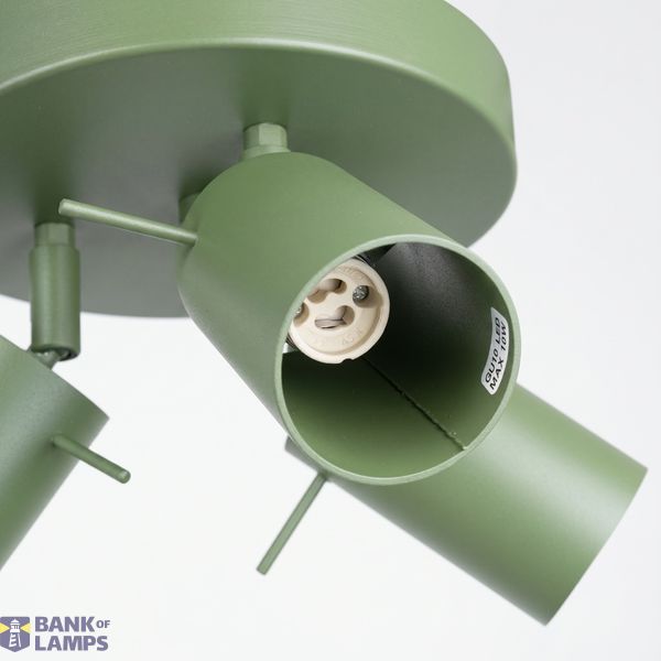 Ceiling lamp RING 3P sage image 4