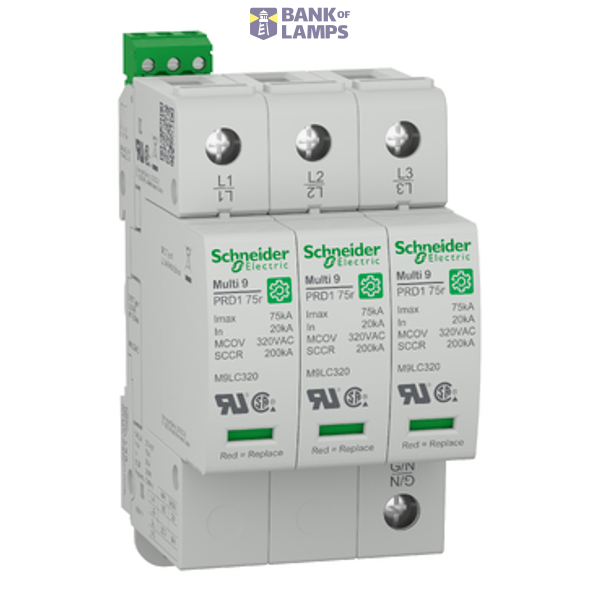 Multi9 PRD1 75r 3P T1 277/480V SPD image 2