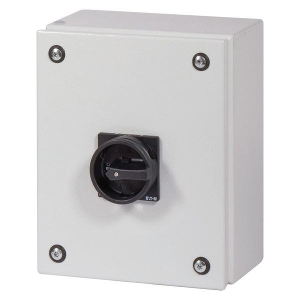 T3-4-8344/SE2/SVB-SW Main switch, T3, 32 A, surface mounting, 4 contact unit(s), 8-pole, STOP function, With black rotary handle and locking ring, Lockable in the 0 (Off) image 7
