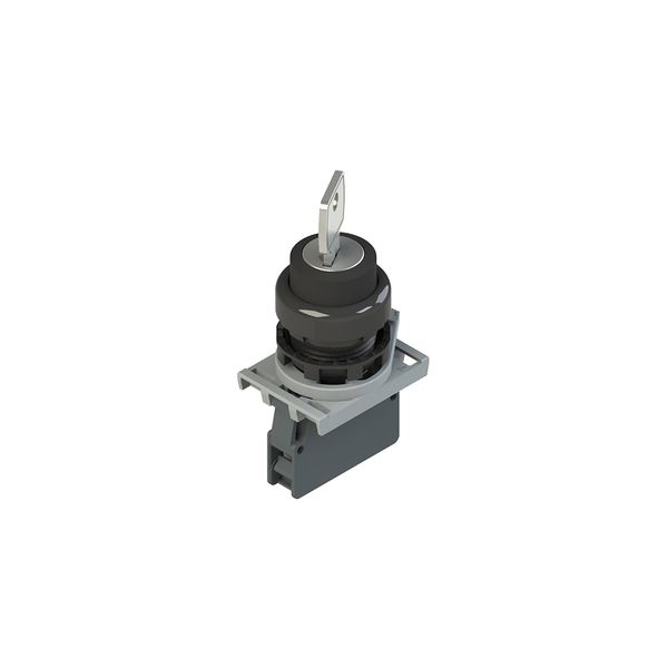 Complete unit with key selector, fixing adapter and contacts image 1