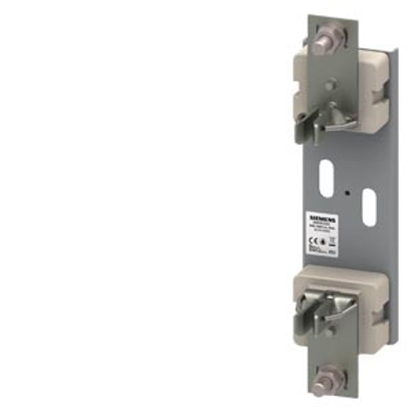 HRC fuse base ceramic Sz.2L 1P flat image 1