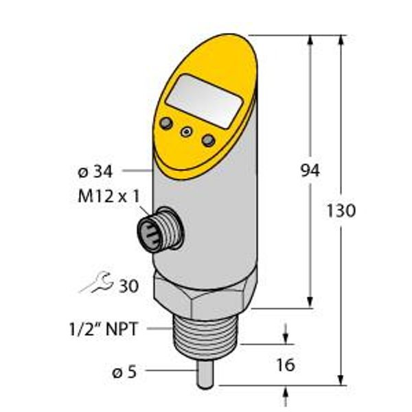 Temperatuurdetectie, met stroomuitgang en een transistorschakeluitgang image 1