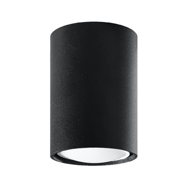 SPOT LAGOS 10 BLACK GU10 1X40W IP20 image 1