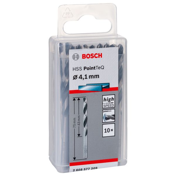 HSS Twist Drill Bit PointTeQ 4.1mm 10 pcs. image 1