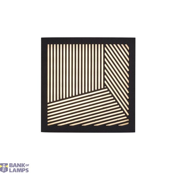 MAZE Straight | Wall light | Black image 1