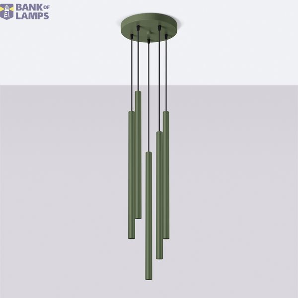 PASTELO HANGING LAMP 5P OLIVE GREEN 5XG9 image 6