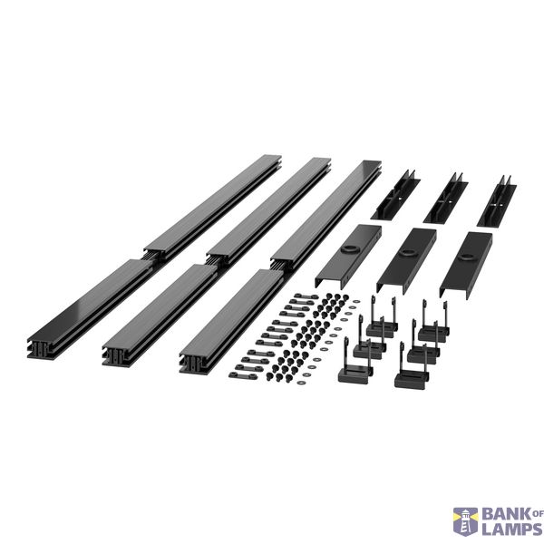 Panel Connector 3FT x3 Black image 1