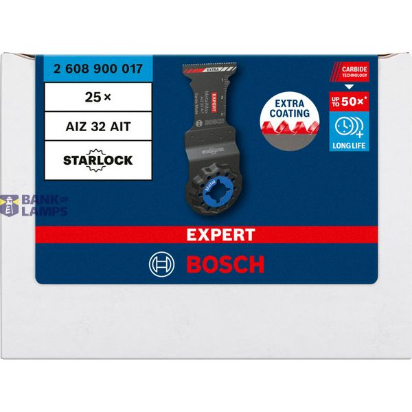 EXPERT MetalMax AIZ 32 AIT Multitool Blade 4 x 32 mm image 2