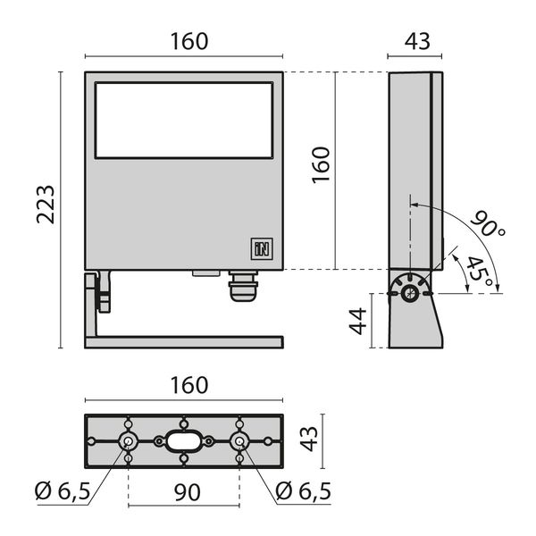 FOCUS+118W A55/W 4000K ANTHRACITE DALI image 4