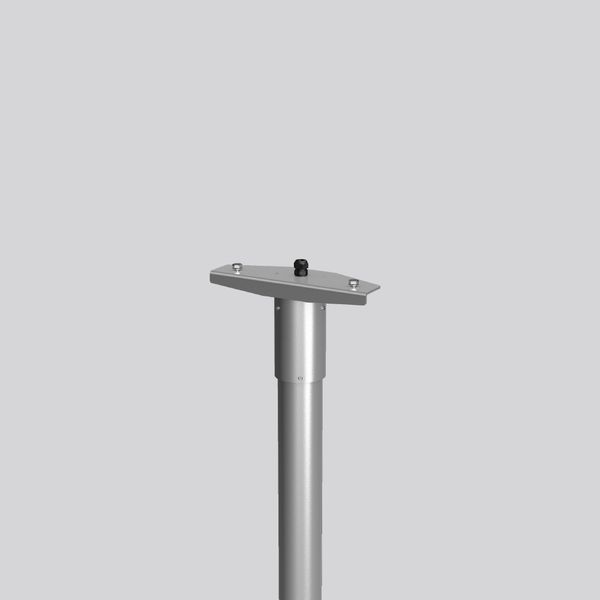 Pole mounting L 346 B 110 H 204 d 89 colour: silver image 2