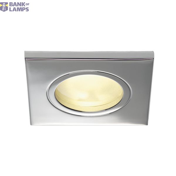 DOLIX OUT GU10 SQUARE downlight, chrome, max. 35W image 1