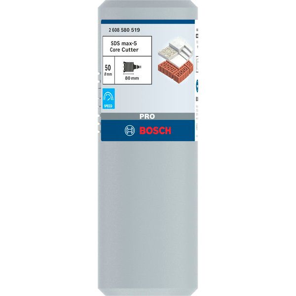 SDS-max-9 core cutter 50 x 80 x 111 mm image 2