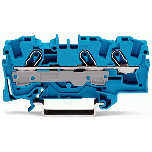 3-conductor through terminal block 6 mm² for Ex e II and Ex i applicat image 2