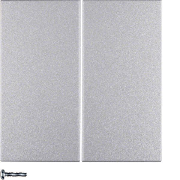 KNX radio button 4gang quicklink, S.1/B.7, al., matt, lacq. image 1