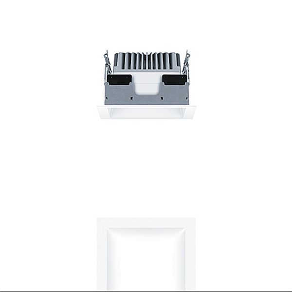 PANOS EVO Q140H 15W 840 LDO WH WH - LED ceiling-recessed luminaire image 1