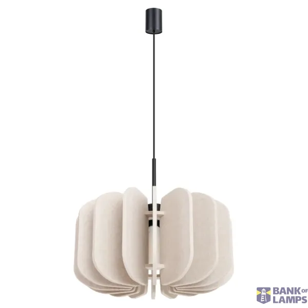 Pendant lamp MULA 45 beige image 1