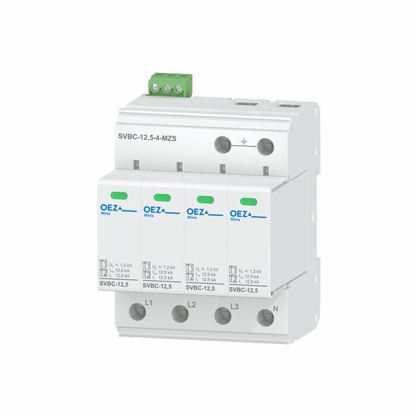 Combined lightning current and surge voltage arrester SVBC-12,5-4-MZS image 1