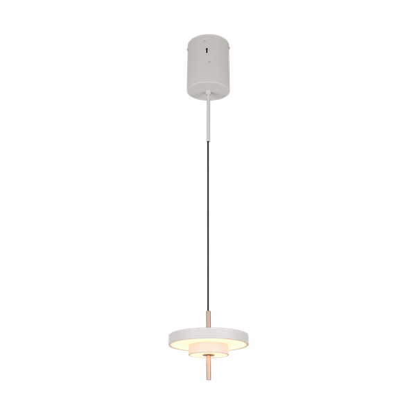 Keaton LED pendant 1-pc 20 cm warm grey image 1