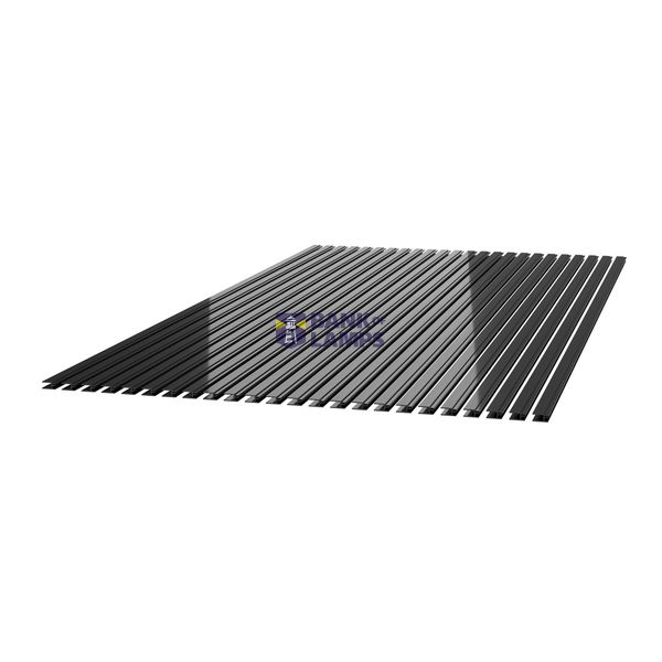 Panel connector Plastic 1200mm x12 Black image 1