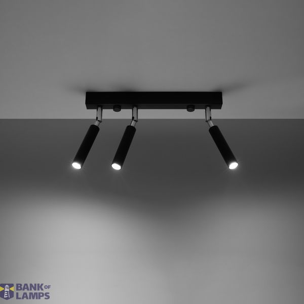 CEILING LAMP EYETECH 3 BLACK G9 3X40W IP20 image 5
