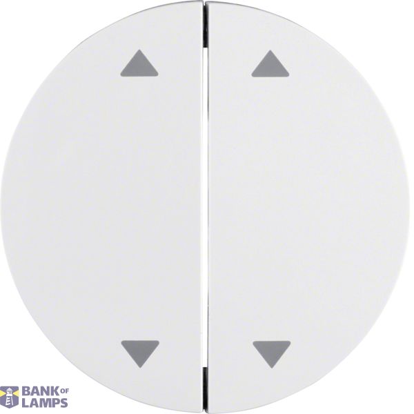 Rocker for double blind control, R.1/R.3/R.8, polar white image 1