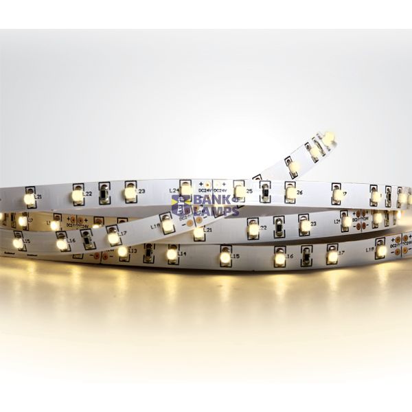LED STRIP 24V DC WW 5m ROLL 4,8W/m IP20 image 1