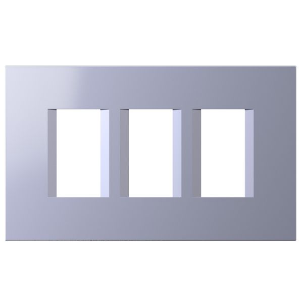Cover frame bathroomset impulse blue image 1