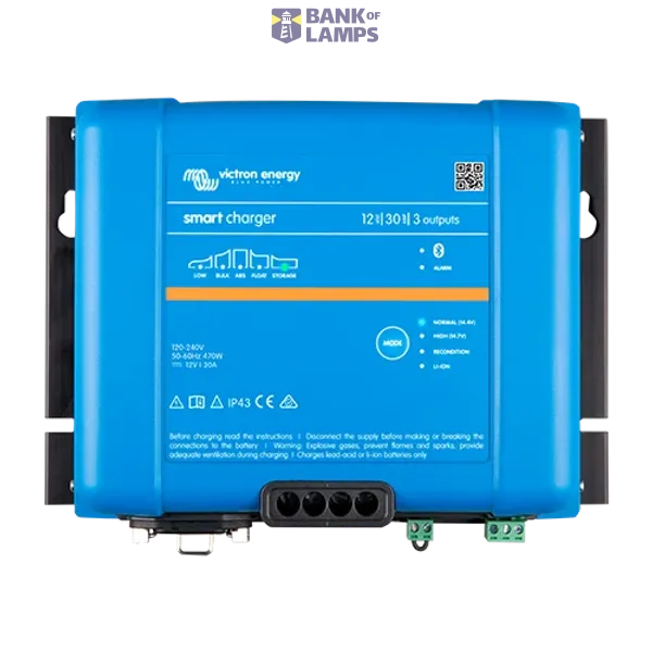 Victron Energy Battery Charger Phoenix Smart IP43 Charger 12/30(3) 120-240V image 1