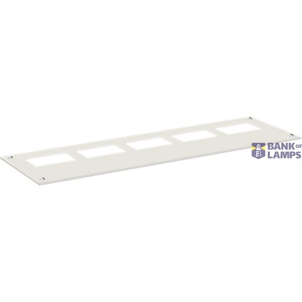 Top plate for TZ flange., WxD 1359x425mm image 1