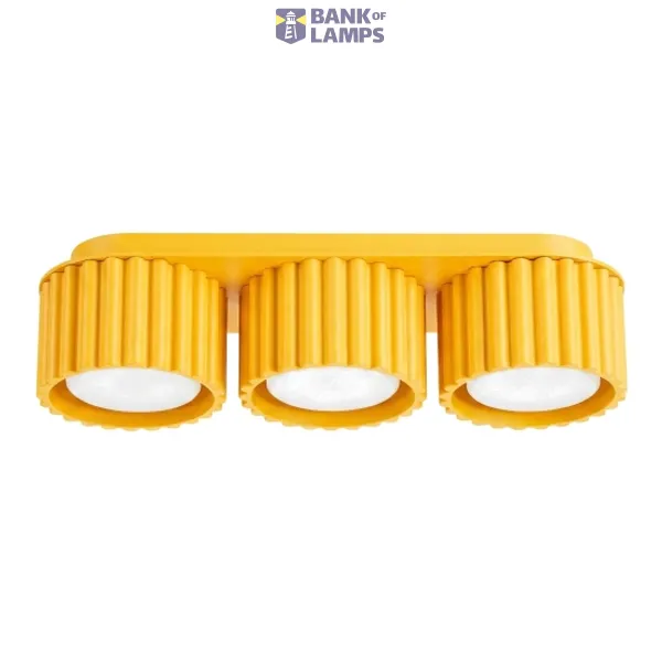 Ceiling lamp AURA 3 yellow Gx53 image 1