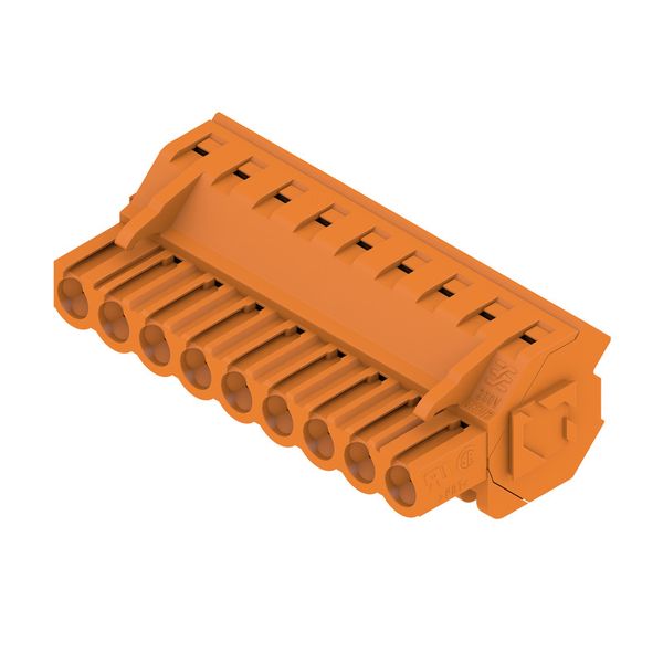 PCB plug-in connector, female plug, 5.08 mm, Number of poles: 9, 225°, Clamping yoke connection, Clamping range, max. : 4 mm², Box image 3