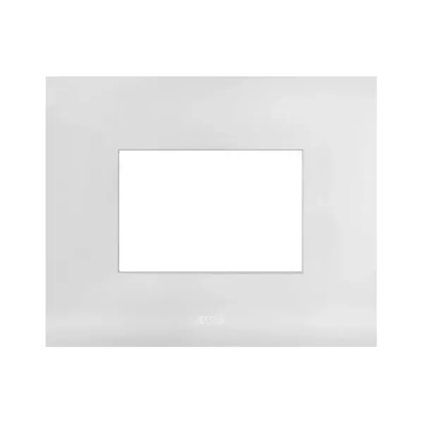 SMART44 WHITE MATT METAL F.PLATE 3M image 1