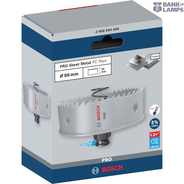 PRO Sheet Metal Power Change Plus Hole Saw 86 mm image 3