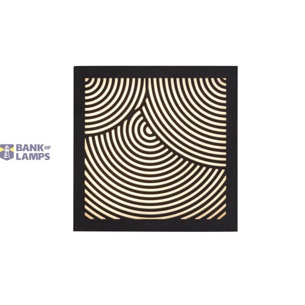 MAZE Bended | Wall light | Black image 1