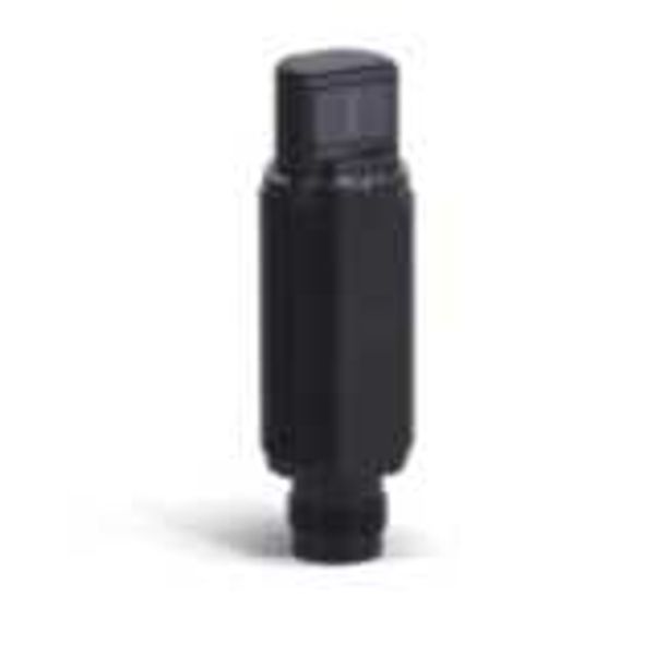Photoelectric sensor, M18 threaded barrel, radial type, plastic, red L E3RA2006R image 1