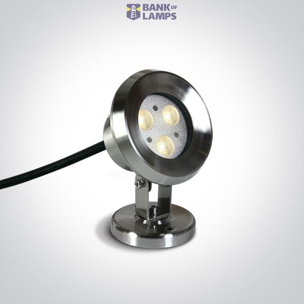 3X1W CW SS316 IP68 ADJUSTABLE UNDERWATER 24V image 1