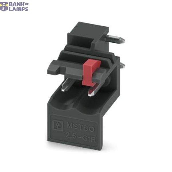 MSTBO 2,5/ 2-G1R BK CR:2 - PCB header image 1
