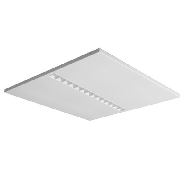 MODUS ES1500, recessed, white body,  square A, modul 600, 1x white optic, lenses 80°, LED 840,  driver 500mA image 1