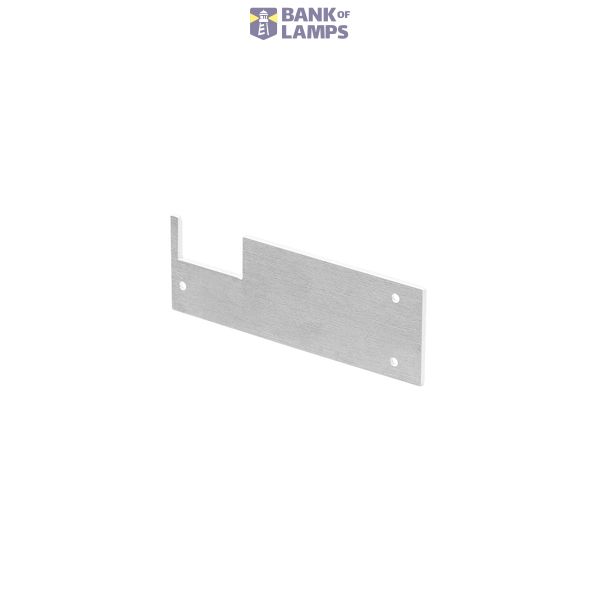 GLENOS end cap for wall bracket profile,matt white,2 pcs. image 3