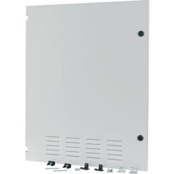 XSDRMV40975-B XR-MCCB-PIFT door, bottom, ventilated, H = 975 mm, IP42, grey image 1