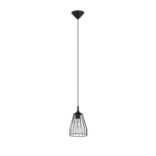 SOLLUX - Pendant LEYO black SL.1205 E27 15W IP20 image 1