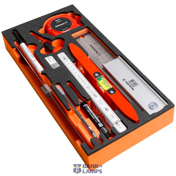 Insert (workshop trolley), with tools, Height: 390 mm, Width: 185 mm,  image 1