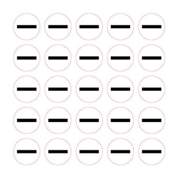 Adhesive label - Dimensions: 130 x 130 mm image 1