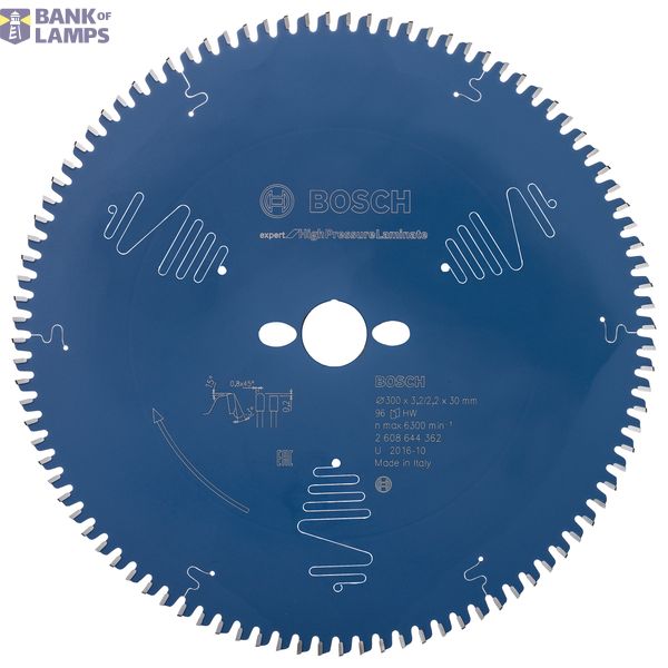 Expert for High Pressure Laminate Circular Saw Blade 300x30-96 image 1