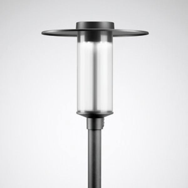 Post-top luminaires Lumantix Zylinder (LTX Z) CLO (normal) Lens Anthracite ETDD 16,50W 1800lm 70 rotationally sym. wide (RB6L) IP65 IK10 5 SDCM 7305751 image 1