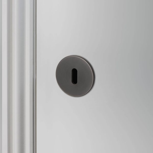 KEY ESCUTCHEON / SMOKED BRONZE image 1