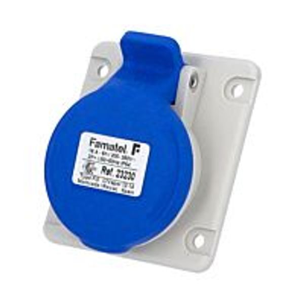 Socket 23230 16/230V 3-pole IP44 built-in image 1
