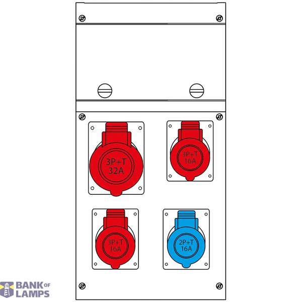 COLUMNS CA 1 SOCKET WITH LOCK T2 7,4kW image 1