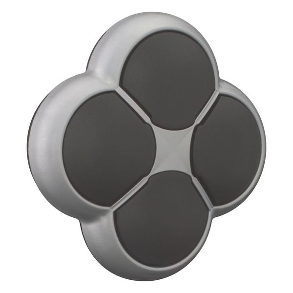 M22-D4-S Position pushbutton, RMQ-Titan, Actuators non-flush, momentary, 4-fold, opposing pushbuttons not mechanically interlocked, Bezel: titanium image 7