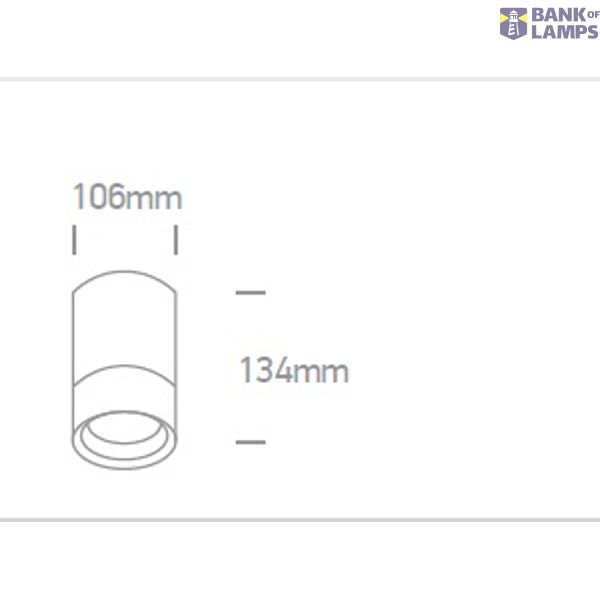 BLACK CYLINDER PAR30 E27 20W IP54 image 2
